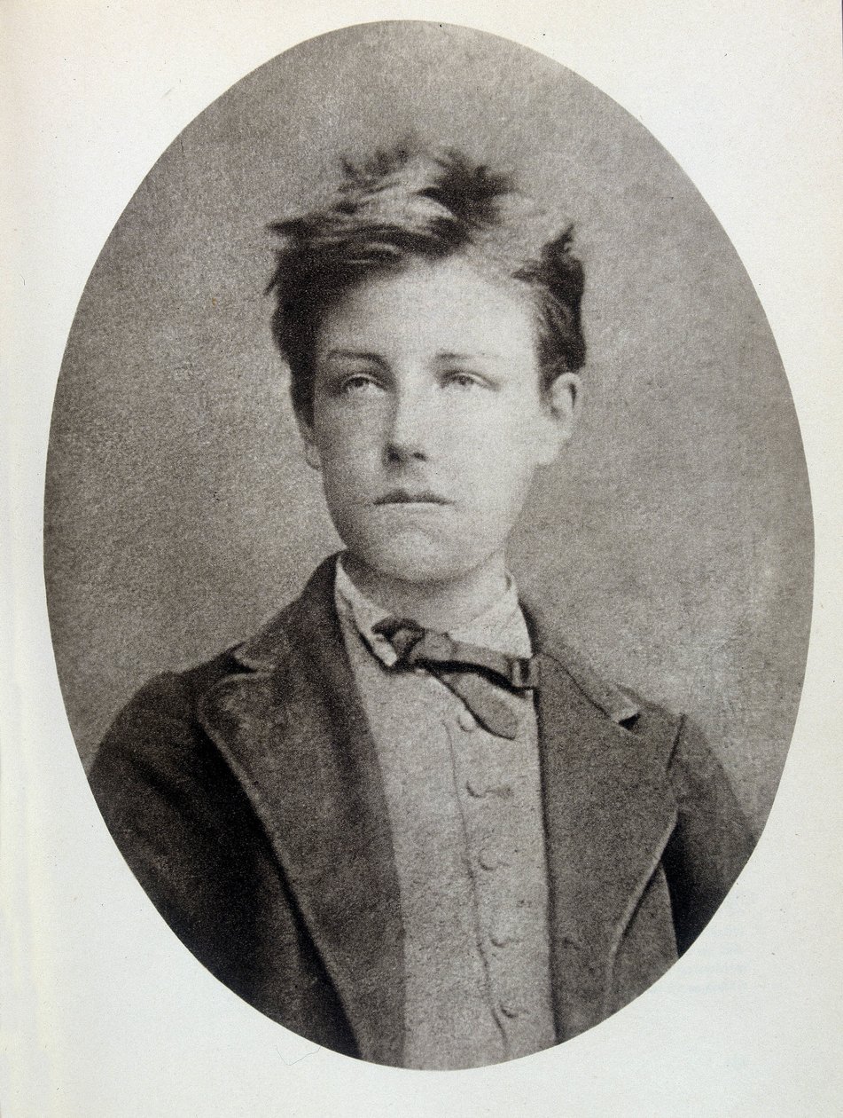 Portræt af Arthur Rimbaud (1859 - 1891) af Etienne Carjat