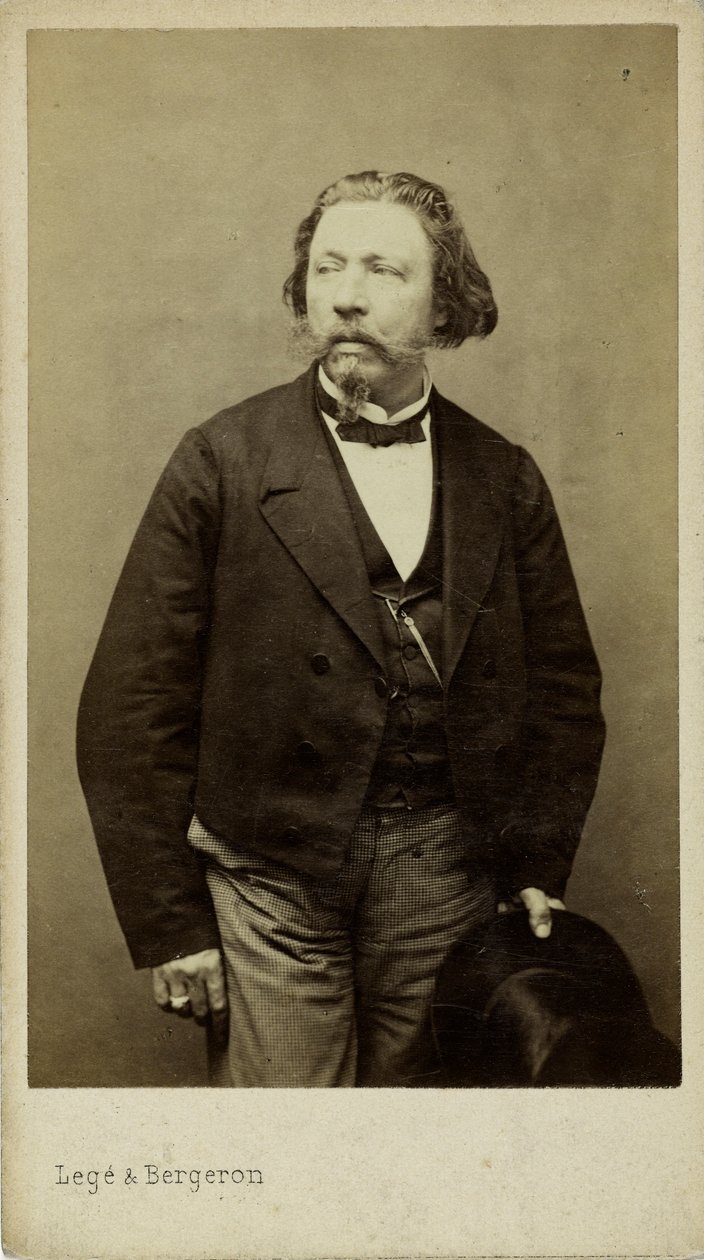 Portræt af Francois George-Hainl 1807-1873. af Etienne Carjat