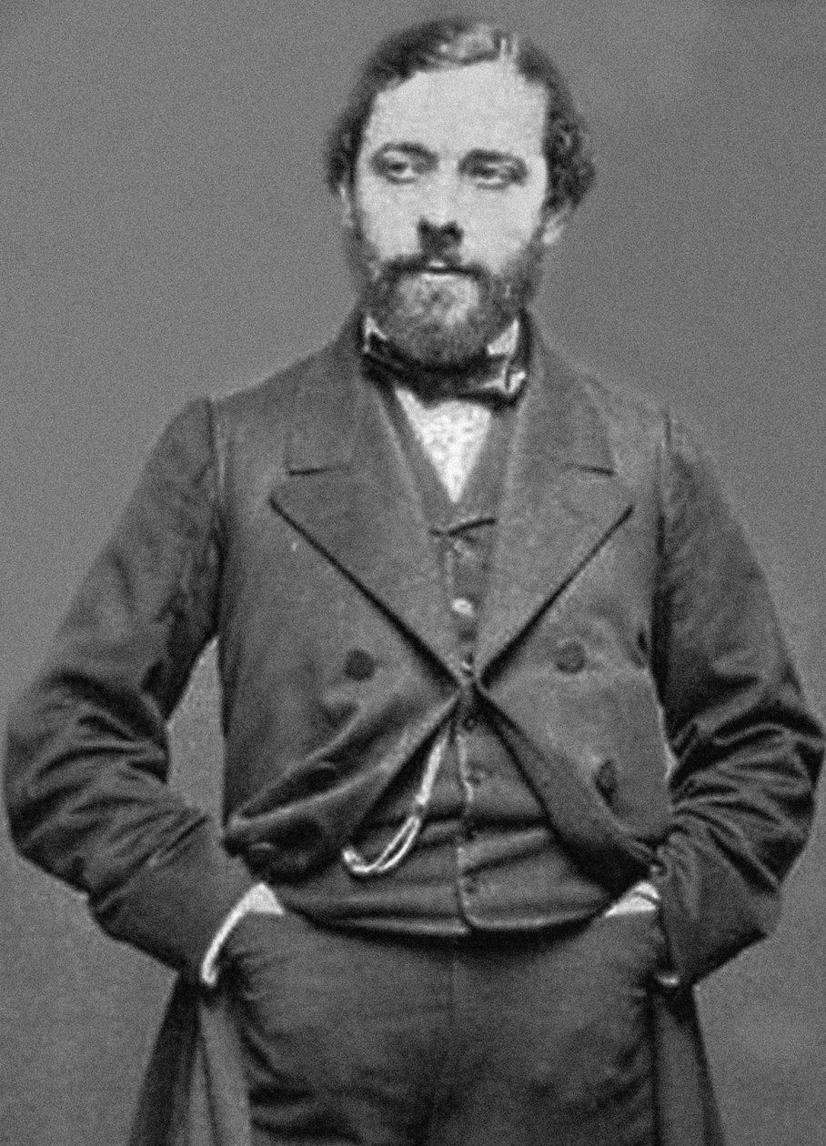 Portræt af Emile Durand 1830-1903, 1860 af Etienne Carjat