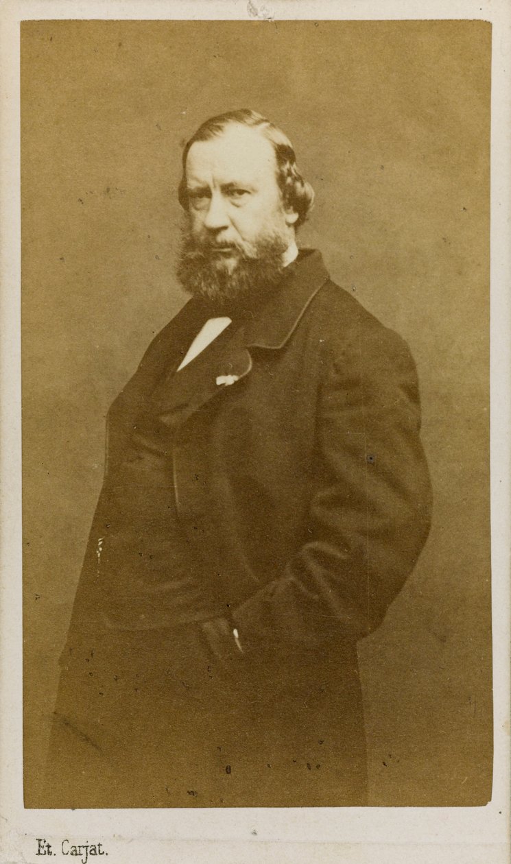 Portræt af kunstneren Constant Troyon 1810-1865, begyndelsen af 1860