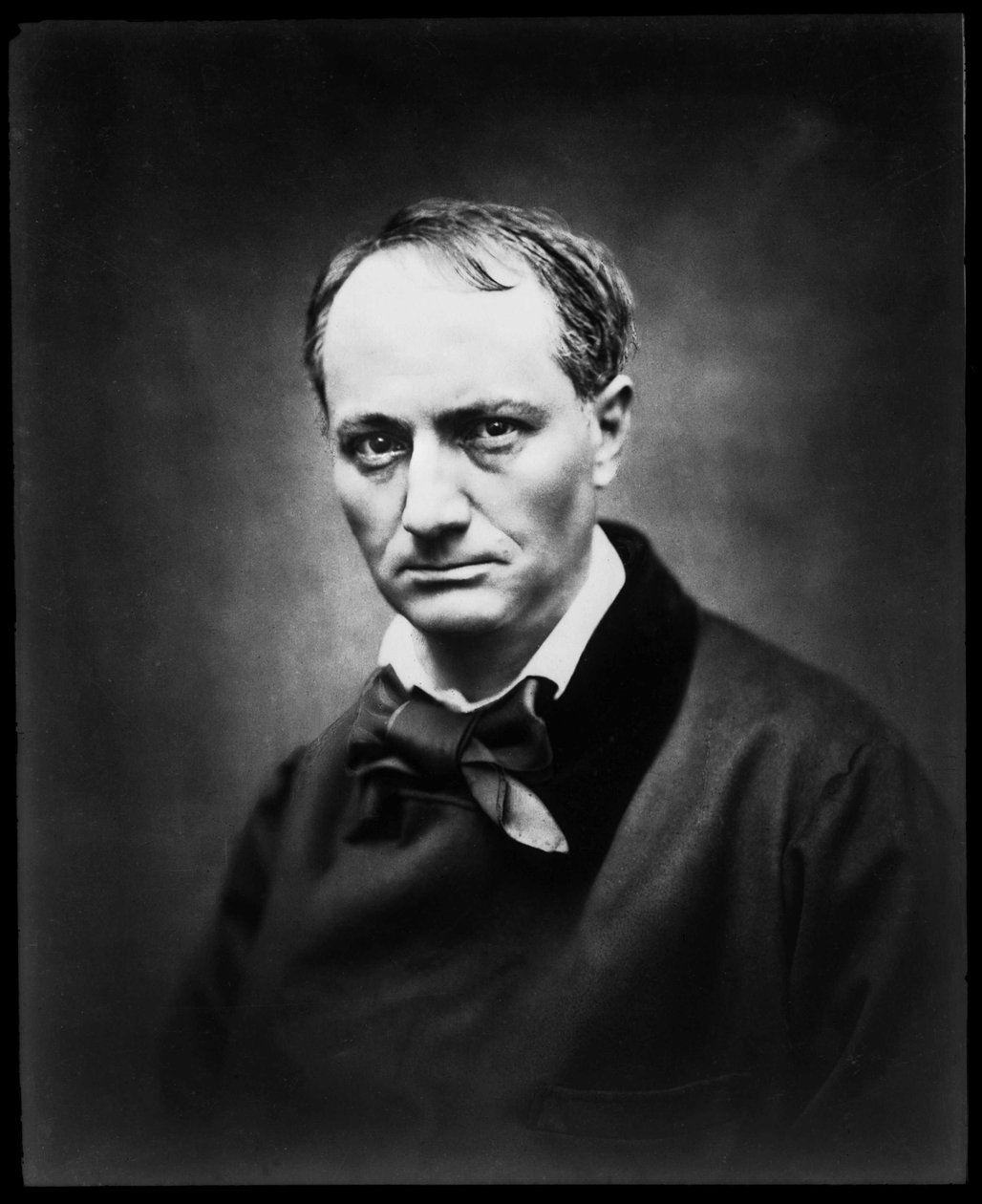Portræt af digteren Charles Baudelaire af Etienne Carjat