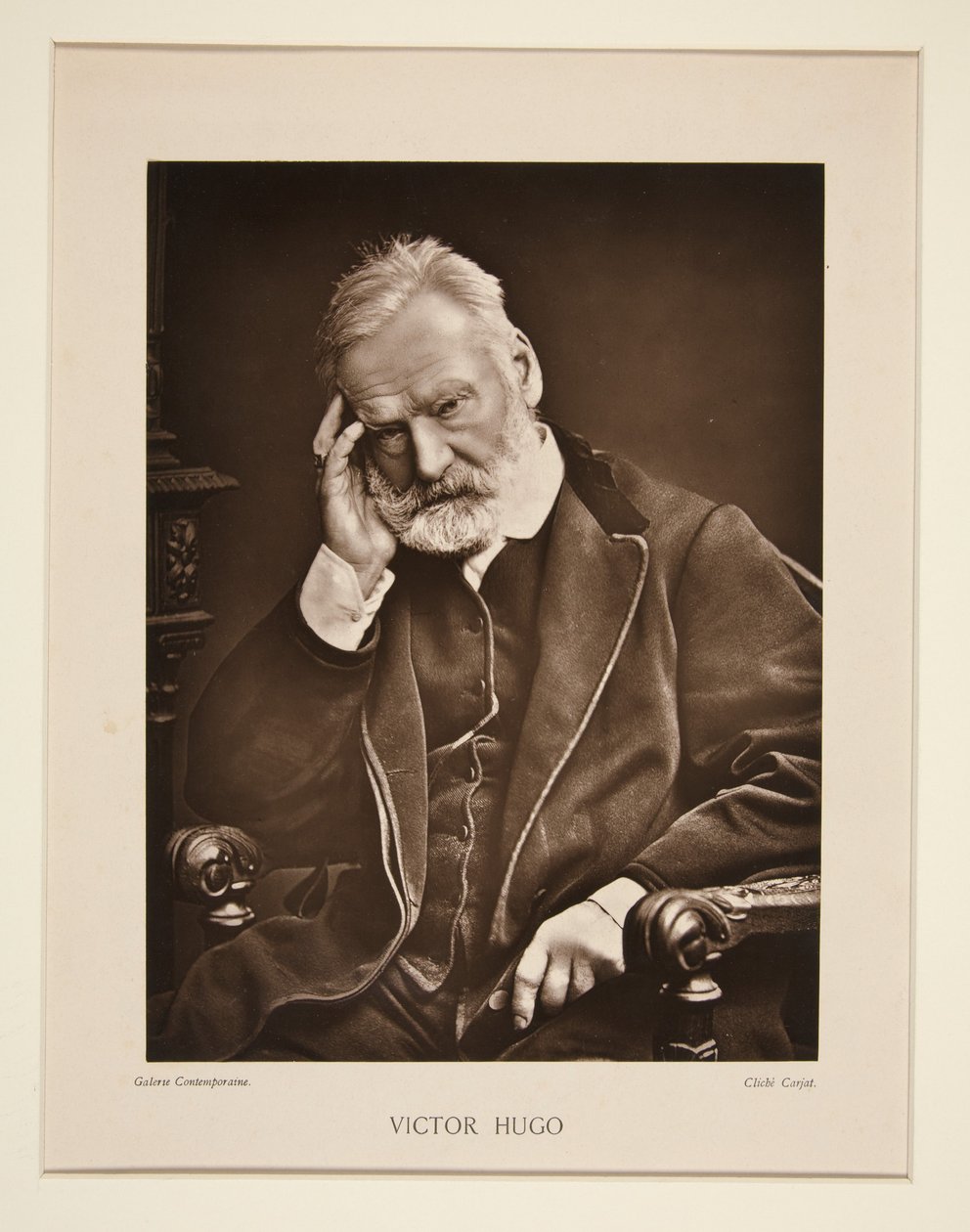 Victor Hugo, fra La Galerie Contemporaine af Etienne Carjat