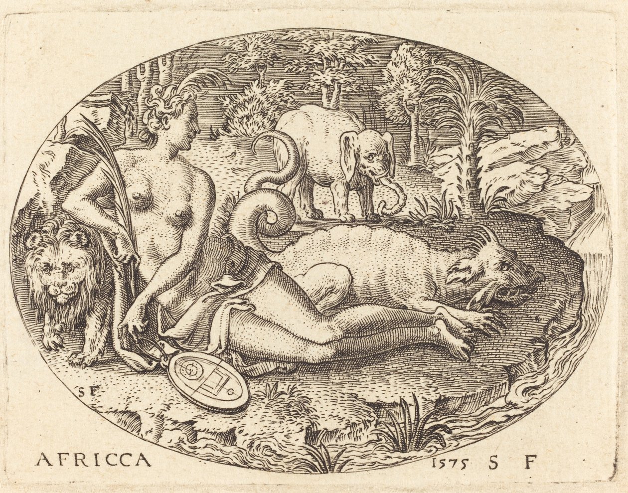 Afrika af Etienne Delaune