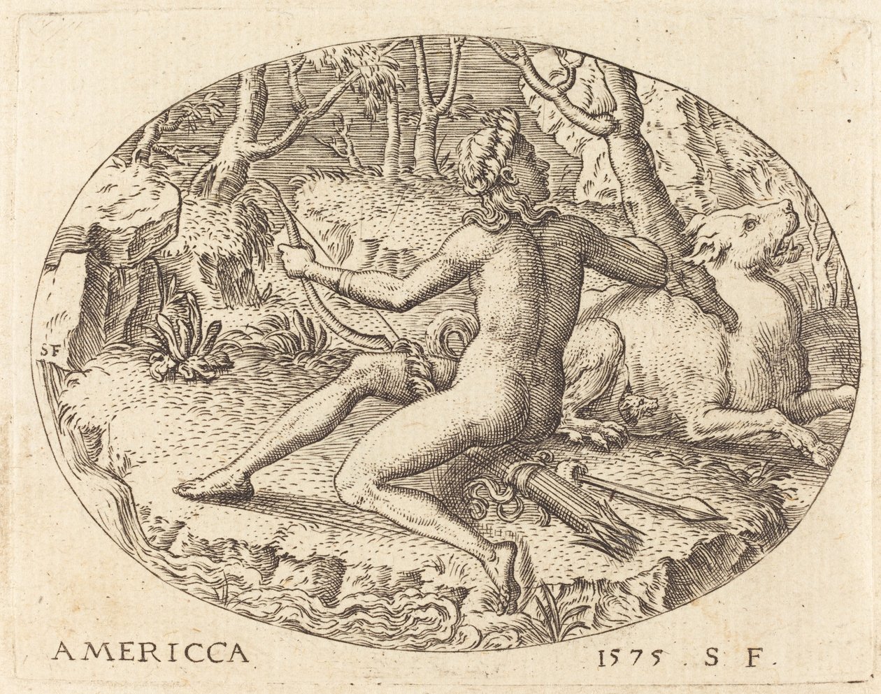 Amerika af Etienne Delaune