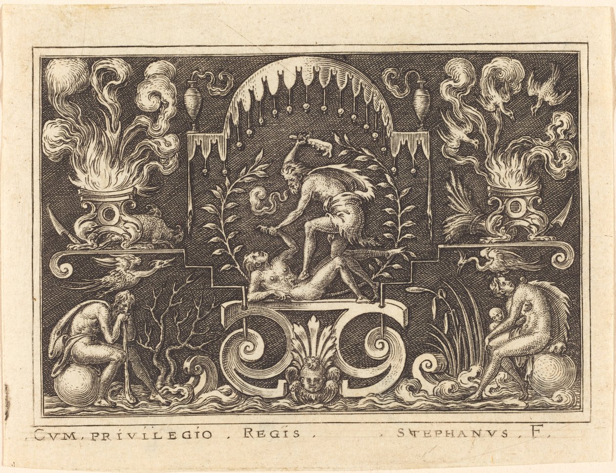 Abels død af Etienne Delaune