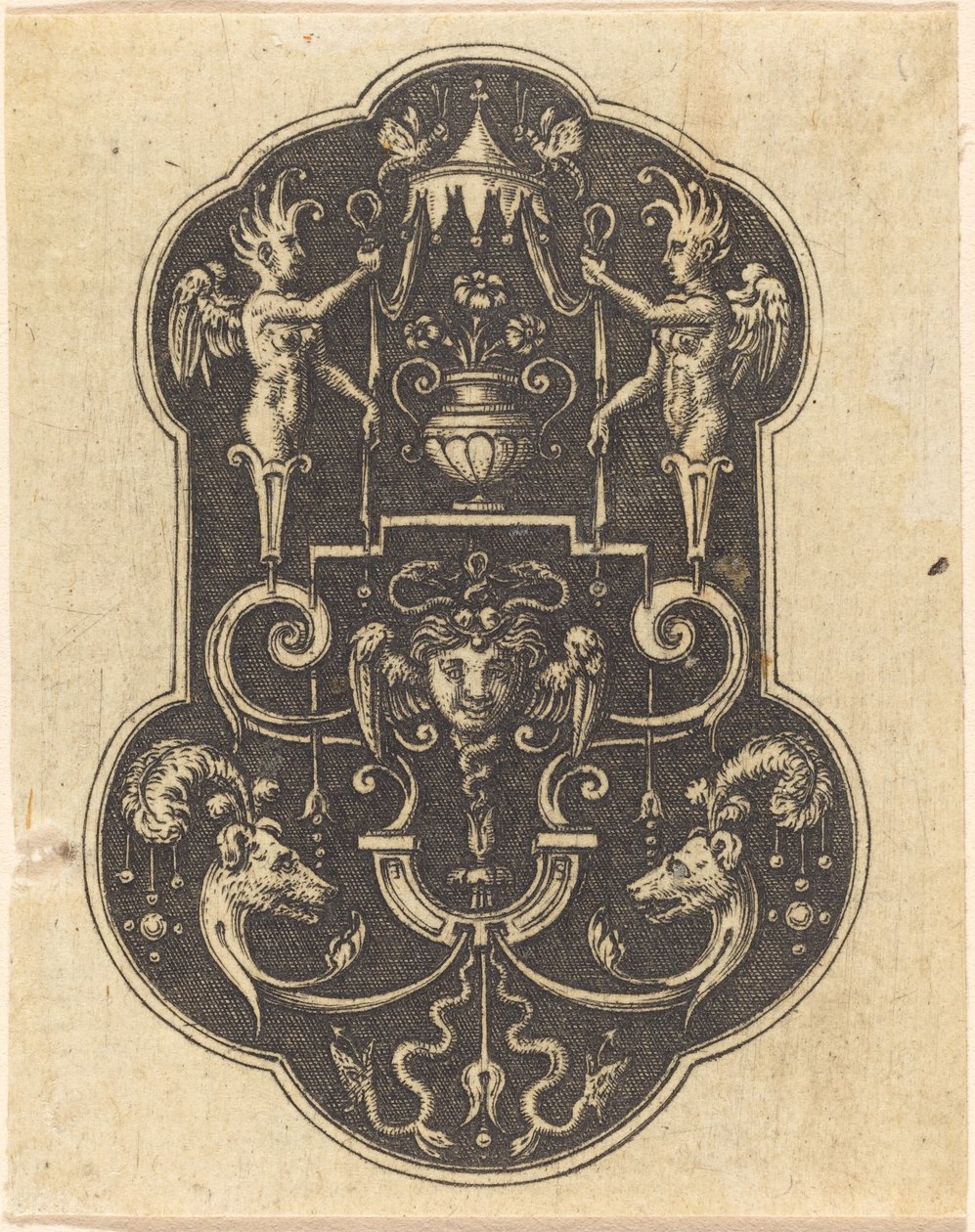 Leder af Medusa af Etienne Delaune