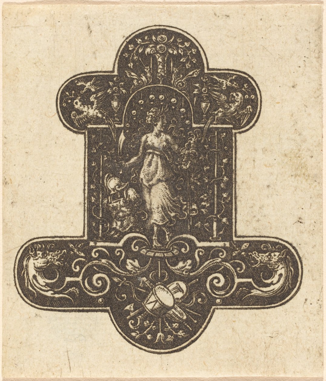 Judith med hovedet af Holofernes af Etienne Delaune