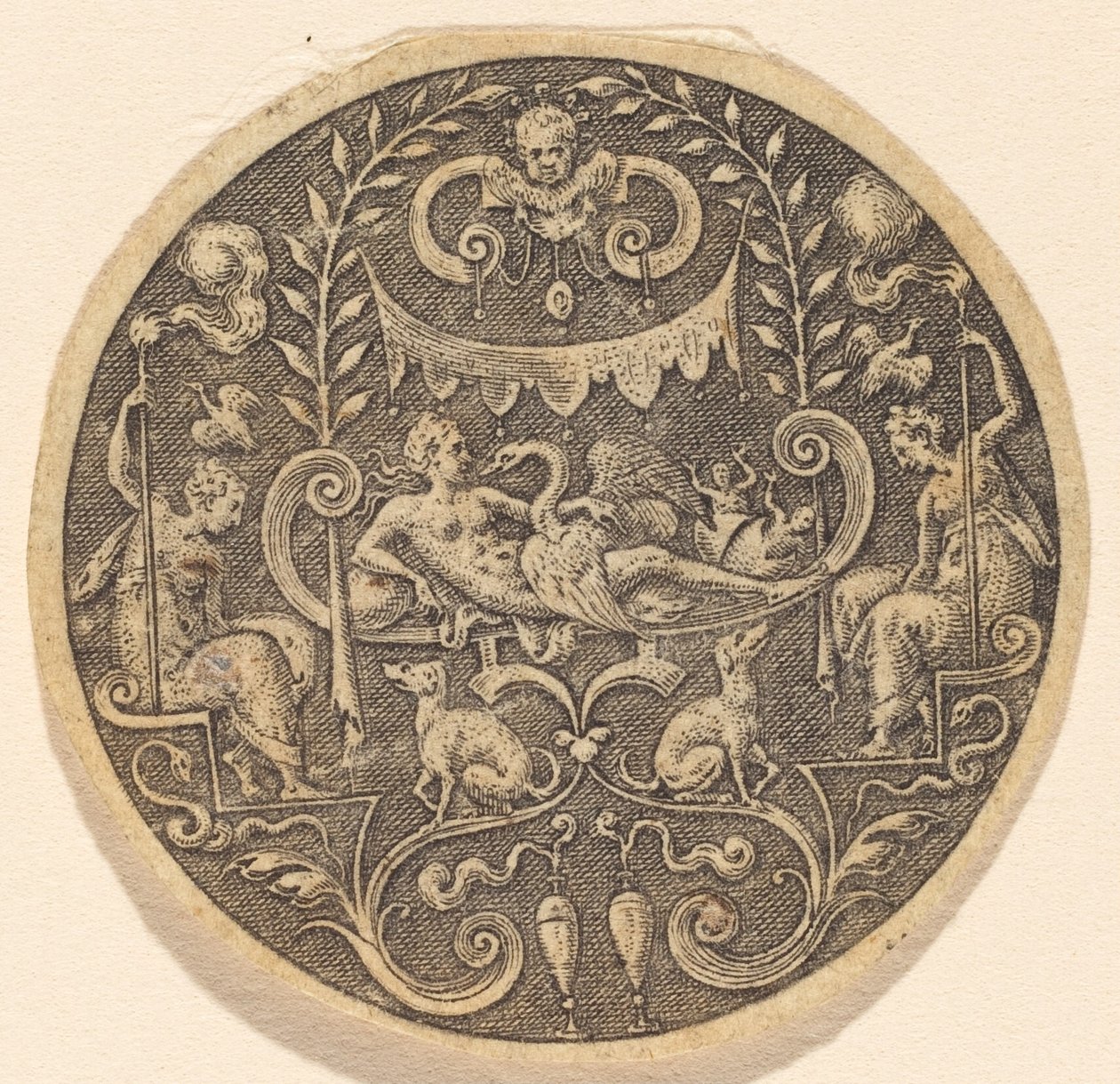 Leda af Etienne Delaune