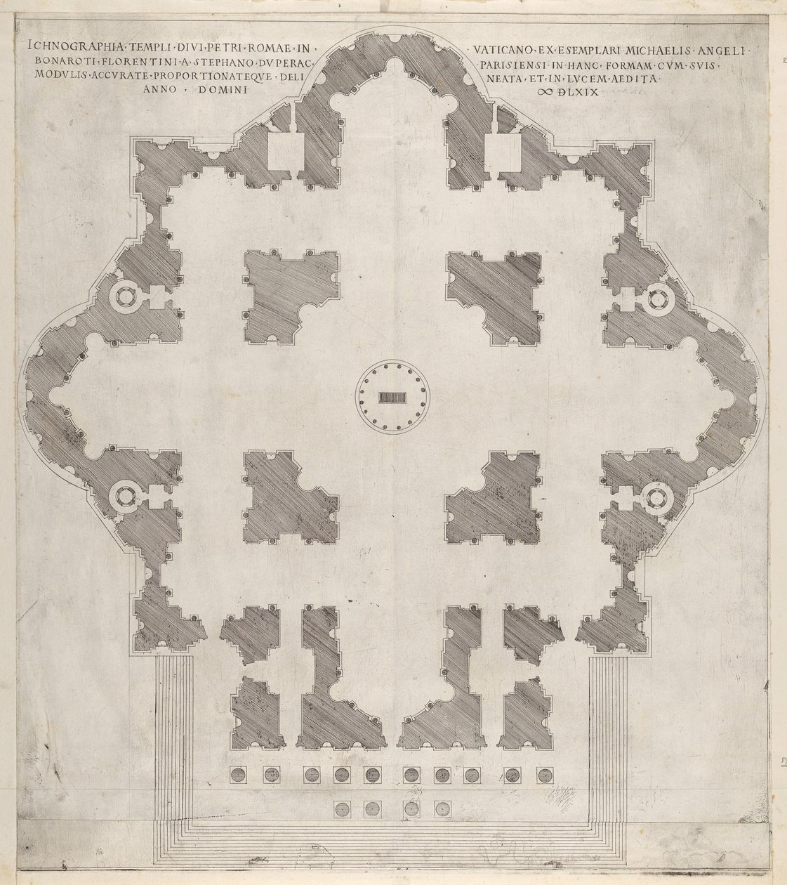 Plan over St. Peter