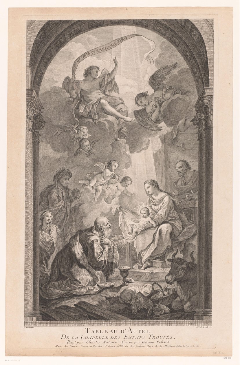 Tilbedelse af kongerne Tableau d