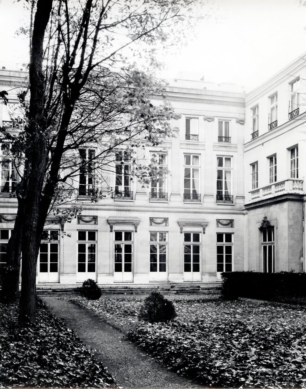 Maison Alexandre, facade på haven (16, rue de la ville l