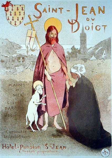 Gengivelse af en plakat, der reklamer for 