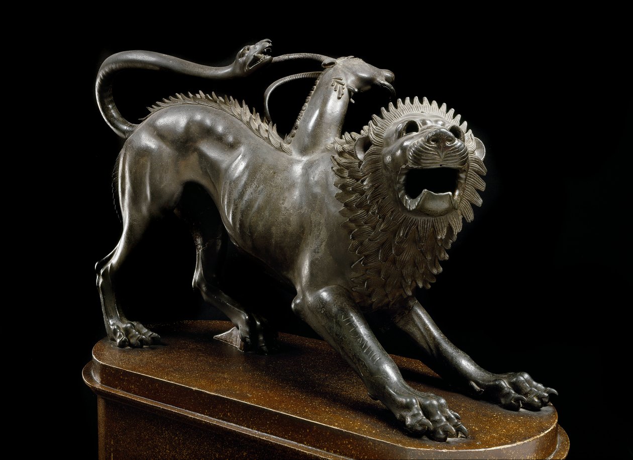 Etruskisk kunst: Chimere d