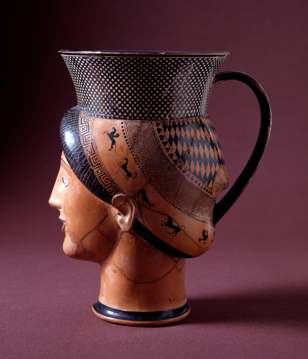 Etruskisk civilisation: lervase af Etruscan