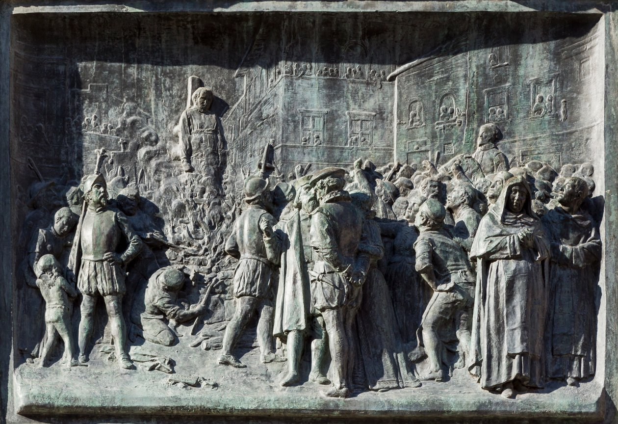 Giordano Bruno brændte på bålet, Campo de