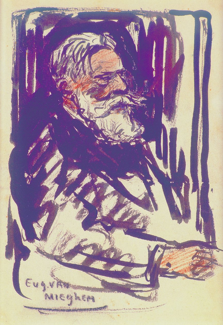Maleren James Ensor af Eugeen van Mieghem