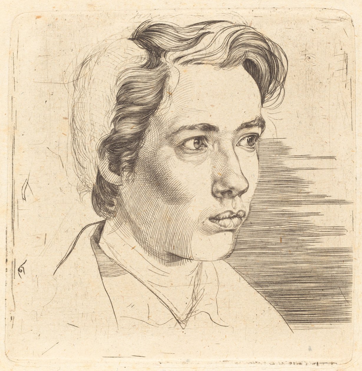 Portræt af Maisonneuve af Eugen Eduard Schaeffer