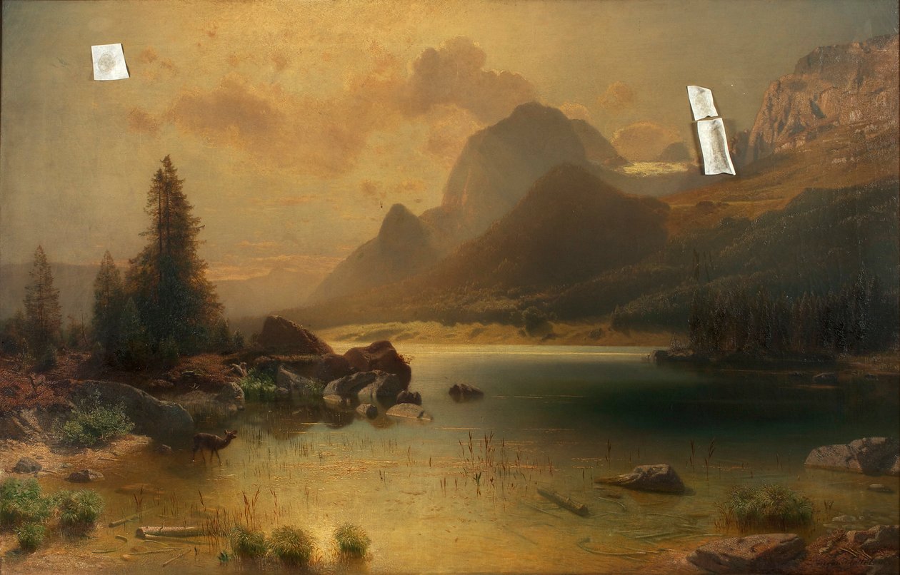 Hintersee nær Berchtesgaden af Eugen Jettel