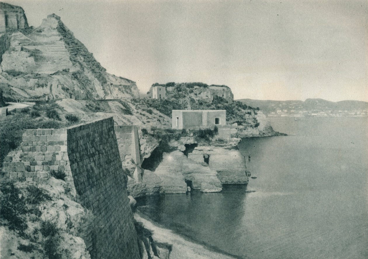 Kystscene, Ischia, Italien, 1927 af Eugen Poppel