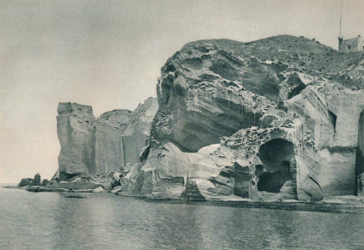 Indgang til en svovlkilde, Ischia, Italien, 1927 af Eugen Poppel