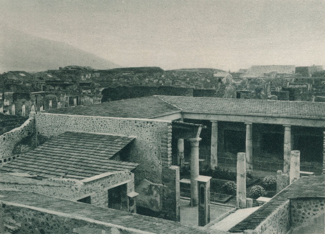 House of the Vettii, Pompeji, Italien, 1927 af Eugen Poppel