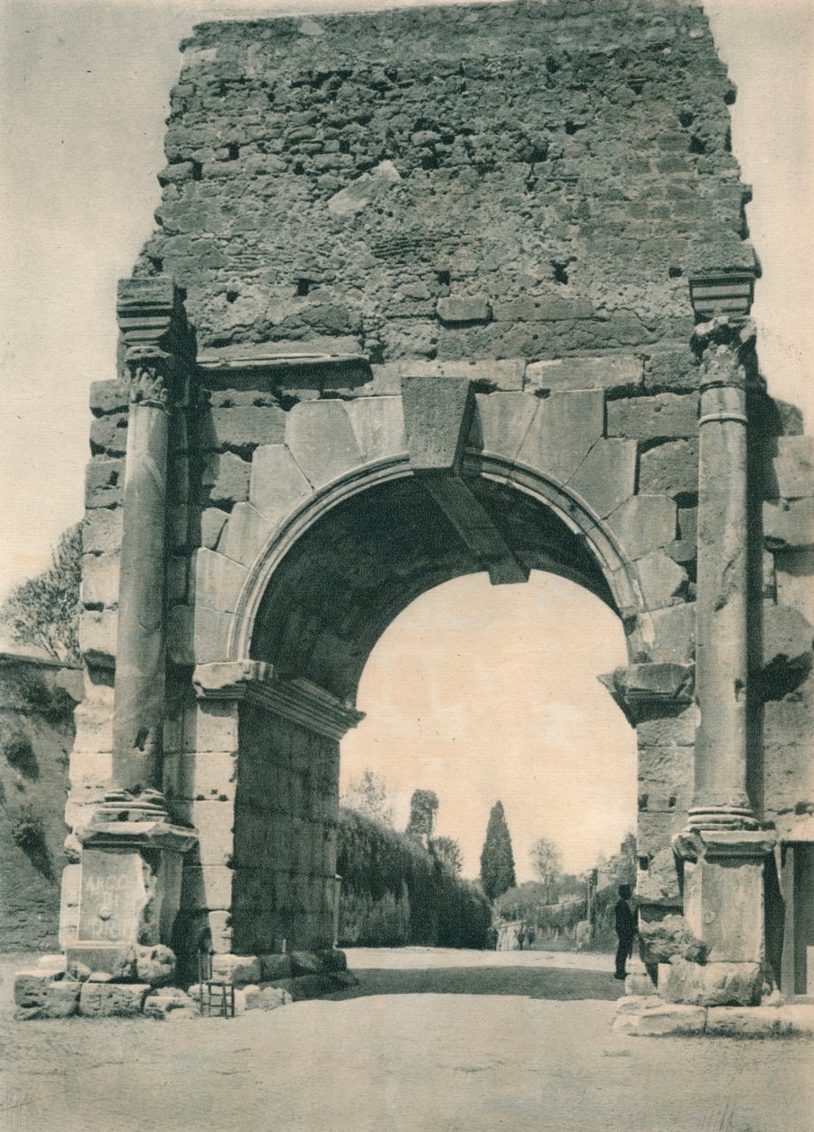 Drususbuen, Rom, c1926 1927 af Eugen Poppel
