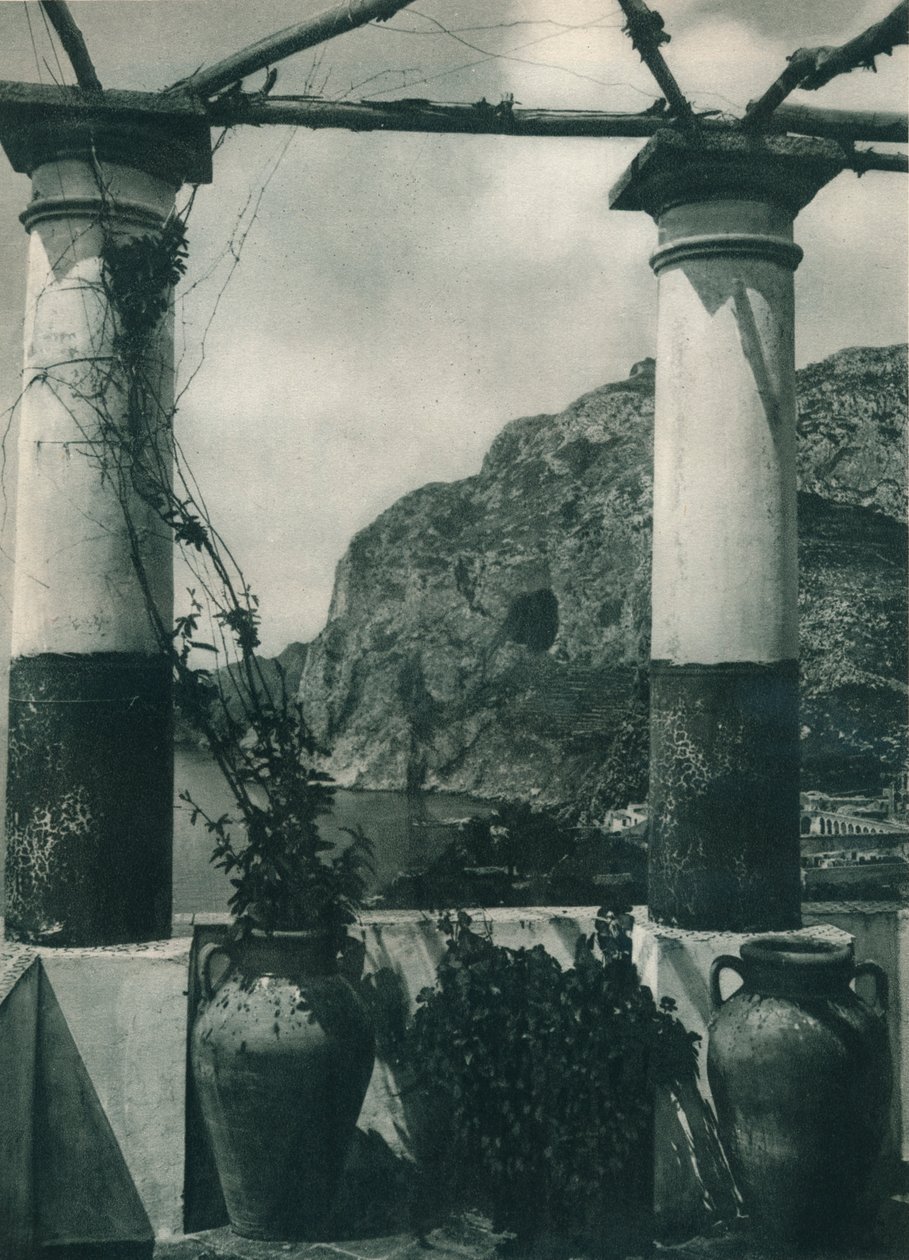 Udsigt over Monte Solaro, Capri, Italien, 1927 af Eugen Poppel