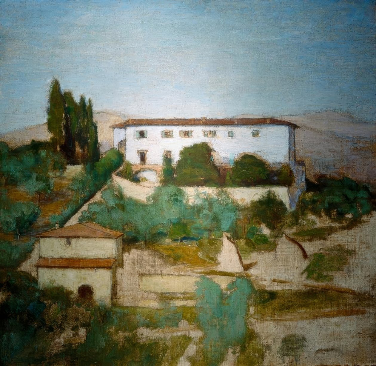 Bla villaen, Firenze II af Eugen Prinz von Schweden