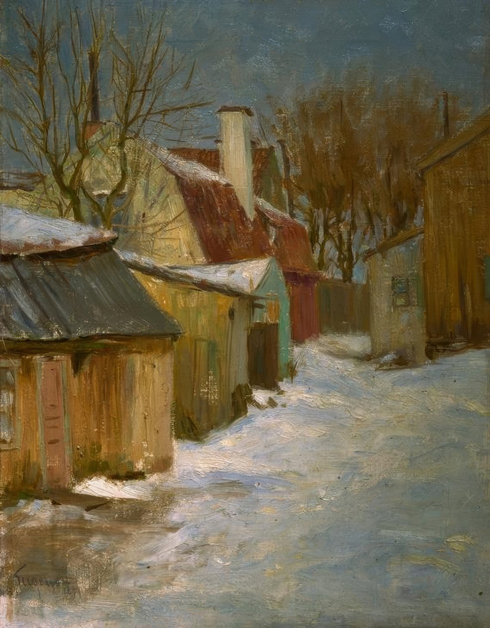 Fra Fjällgatan i Stockholm af Eugen Prinz von Schweden