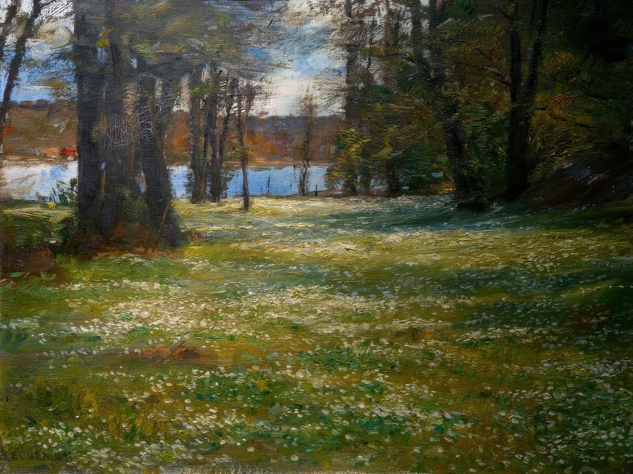 Hvide anemoner af Eugen Prinz von Schweden