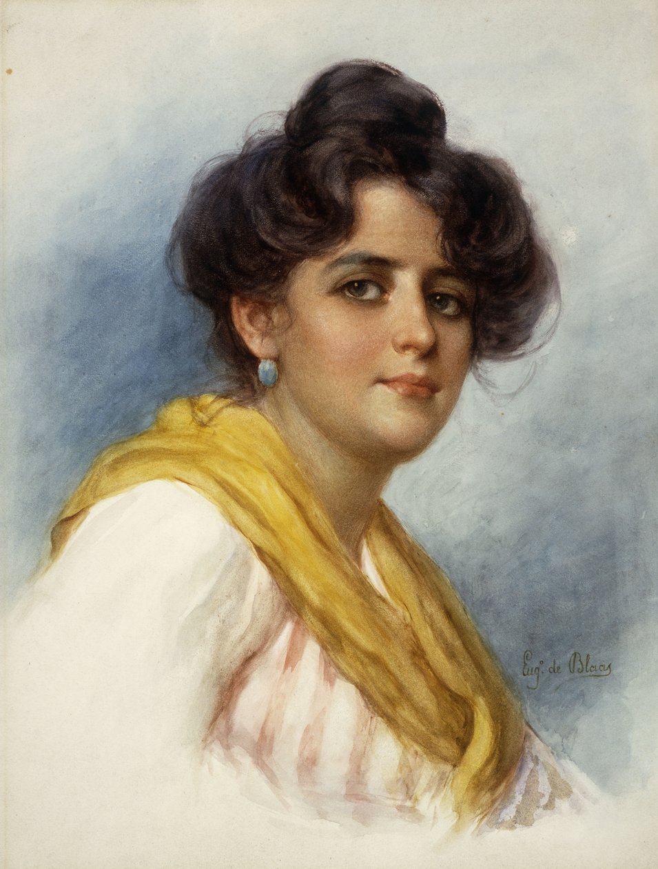 En italiensk skønhed, af Eugen von Blaas