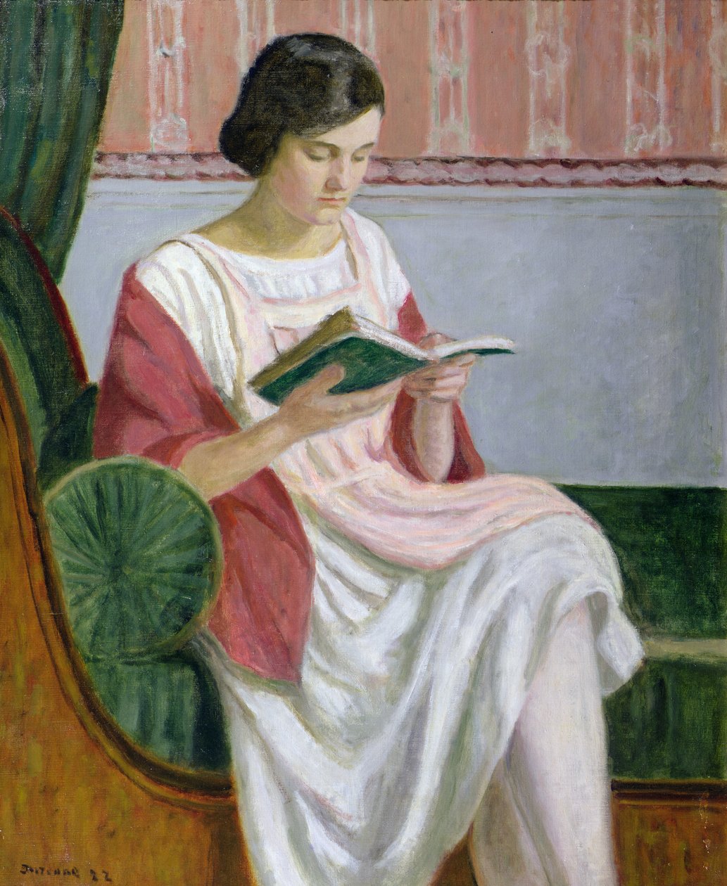 Therese Reading, 1922 af Eugene Antoine Durenne