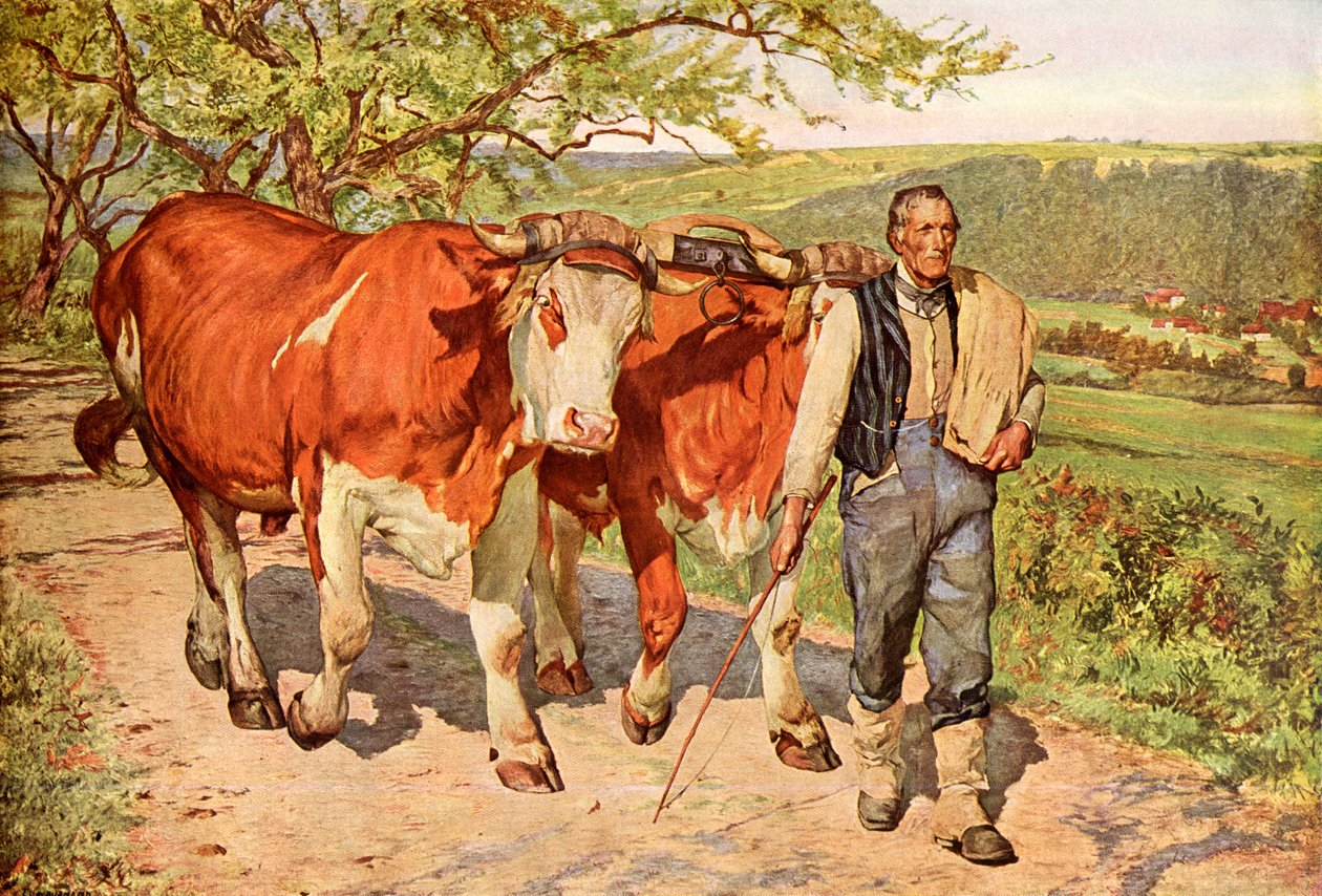 Landmanden af Eugene Burnand