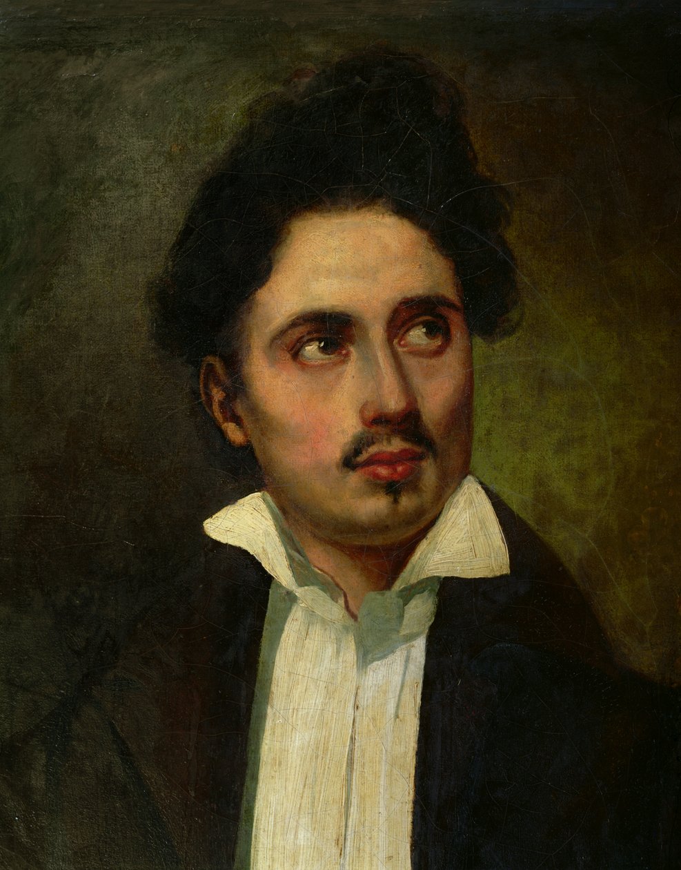 Alexandre Dumas Pere (1803-70) som ung mand, ca. 1825-30 af Ferdinand Victor Eugene Delacroix