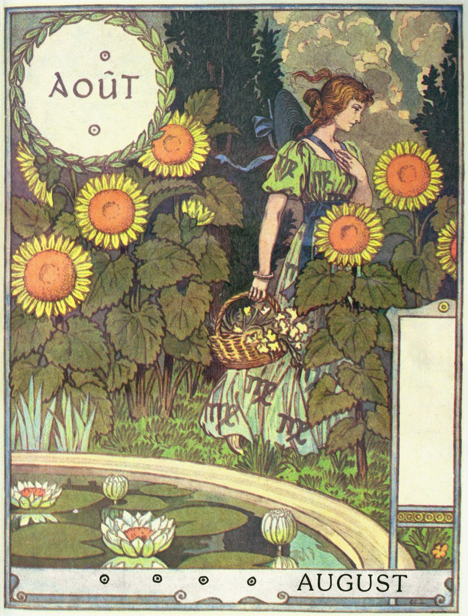 august af Eugene Grasset