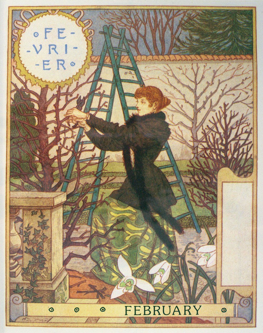 februar af Eugene Grasset