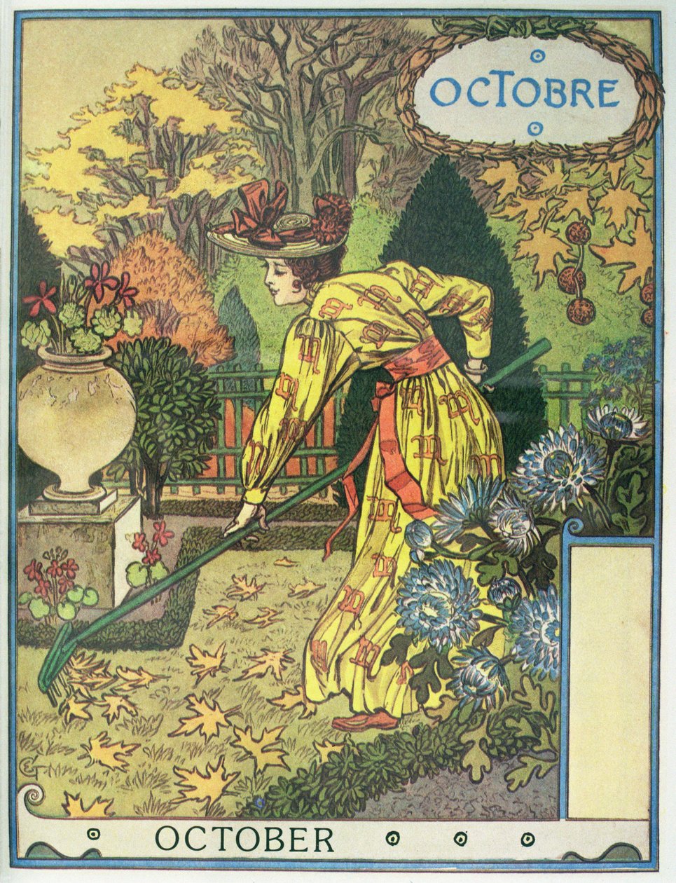 oktober af Eugene Grasset