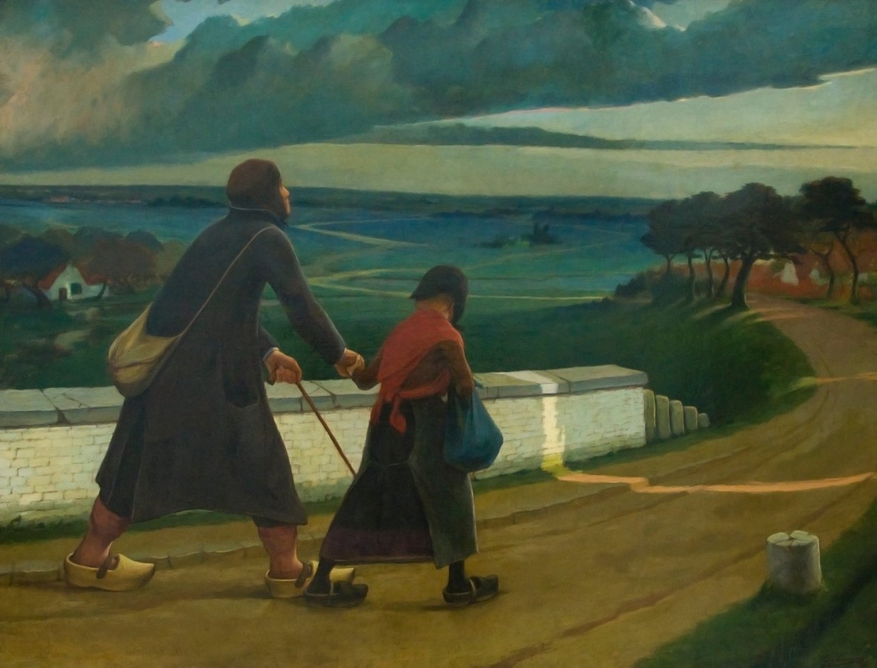 den blinde af Eugene Laermans