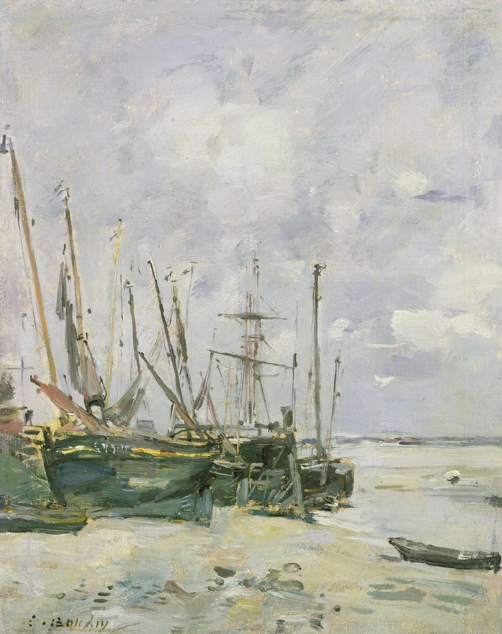 Både, 1888-95 af Eugene Louis Boudin