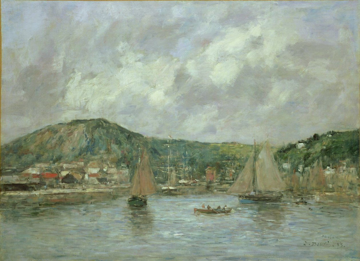 Cherbourg, 1883 af Eugene Louis Boudin