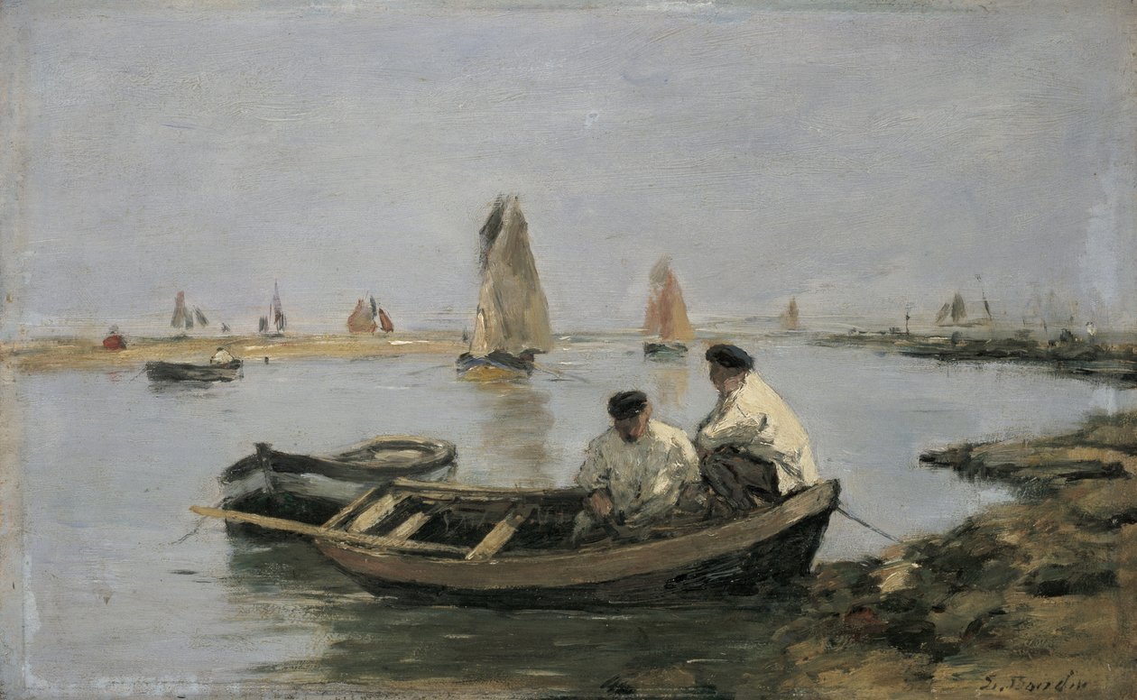 Estuary af Eugene Louis Boudin
