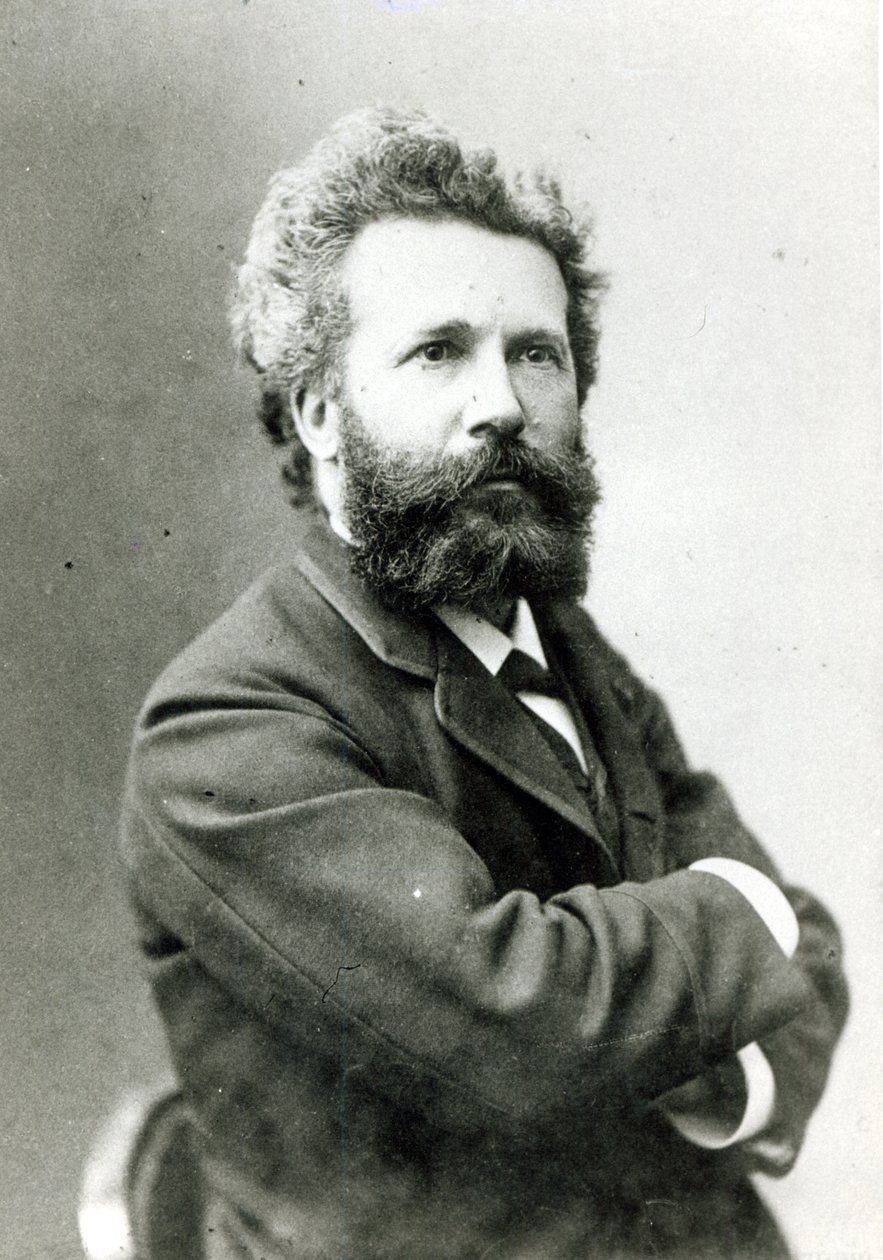 Camille Flammarion (1842-1925) af Eugene Pirou
