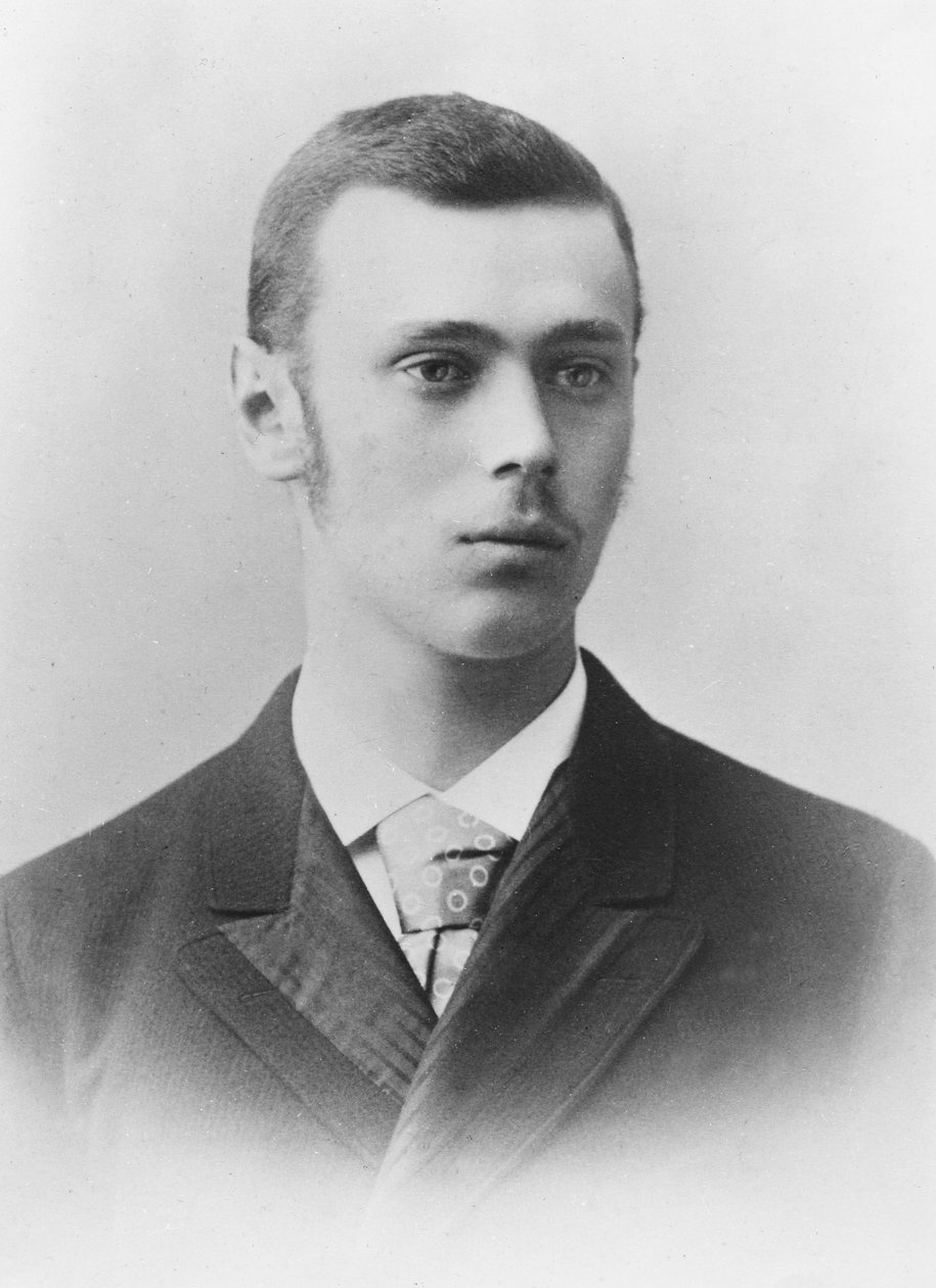 Storhertug George Alexandrovich af Rusland, ca. 1890 af Eugene Pirou