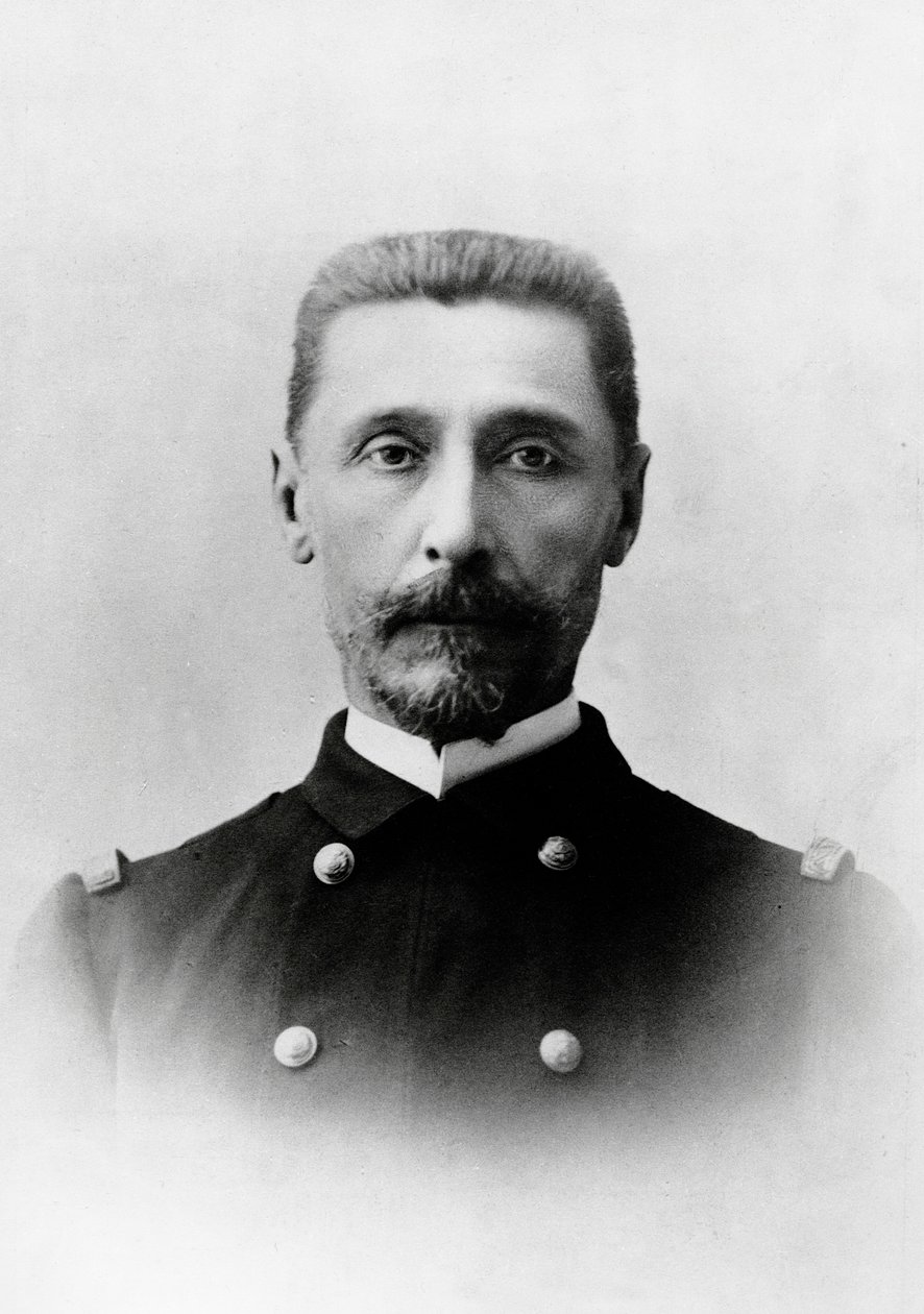 Portræt af Alfred-Albert Gervais af Eugene Pirou