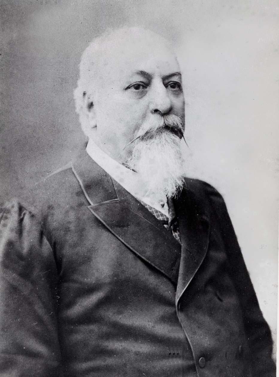Portræt af Antonio Guzman Blanco af Eugene Pirou