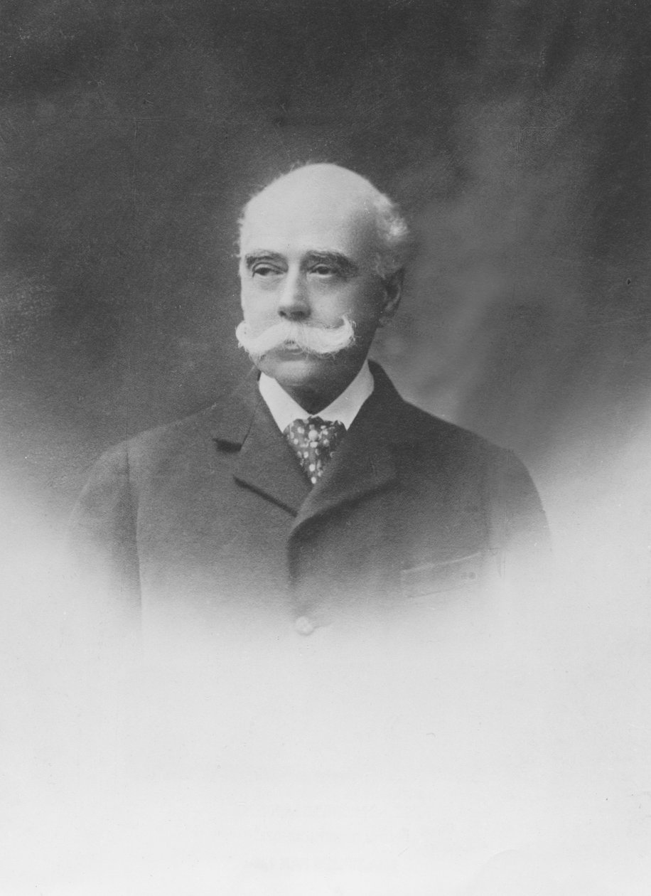 Portræt af José C. Paz af Eugene Pirou