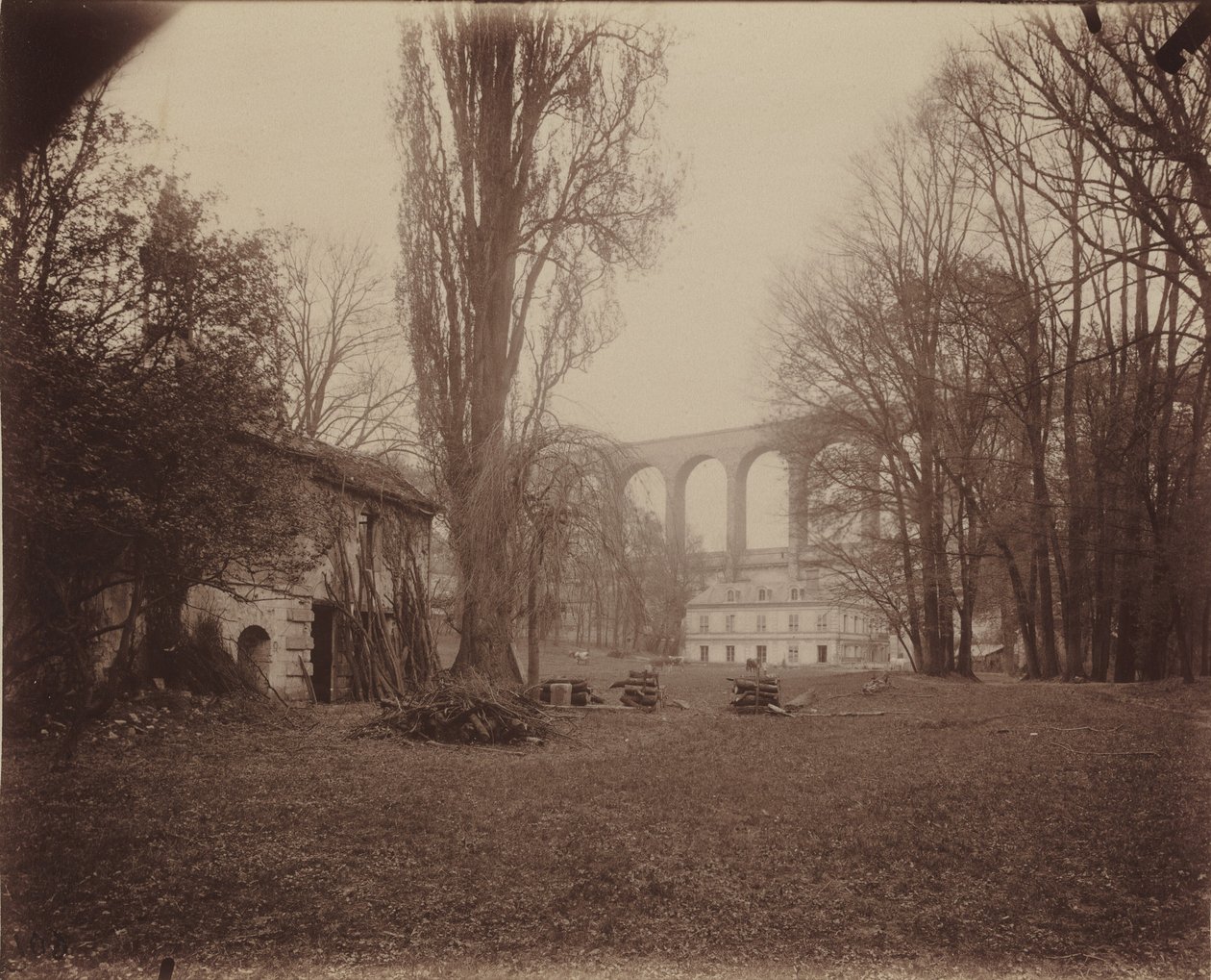 Arcueil-Cachan, Madame de Provignys park af Eugène Atget