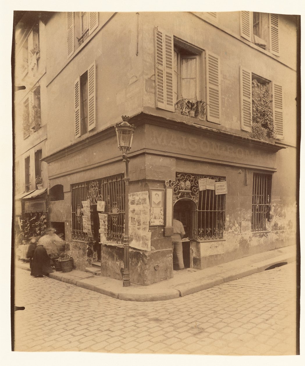 Kabaret, Rue Mouffetard af Eugène Atget