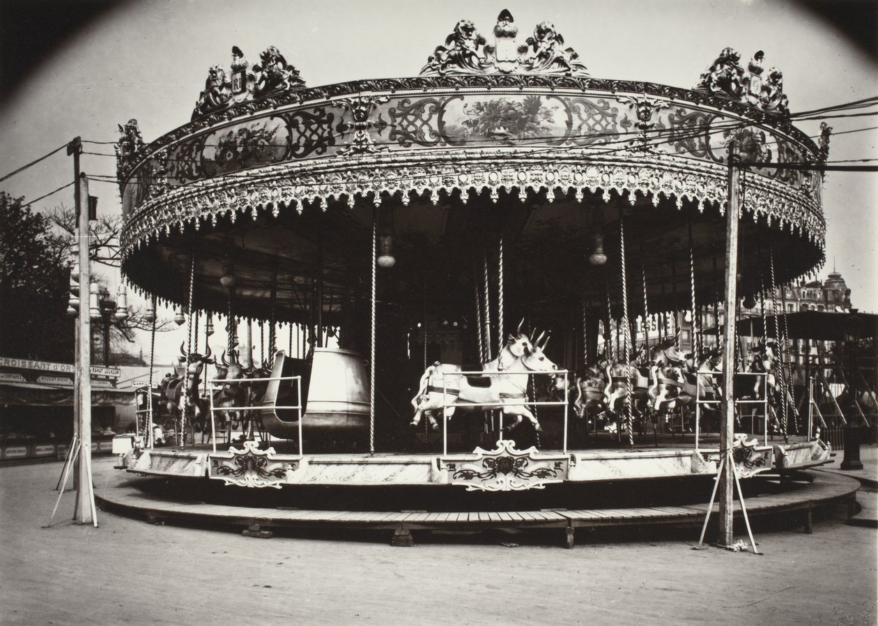 Karrusel af Eugène Atget