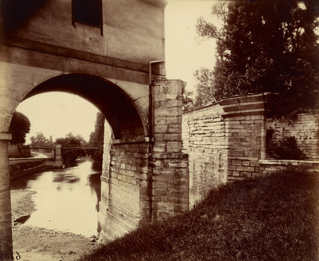 Charenton, den gamle mølle af Eugène Atget